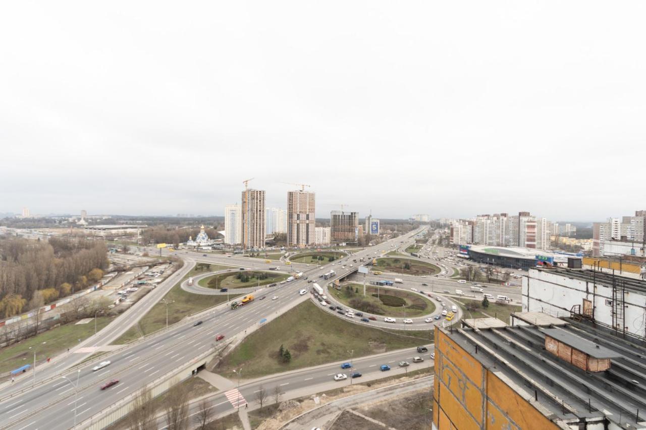 Красивая 1 Комнатная Квартира С Балконом На Теремках 252 Kiev Buitenkant foto